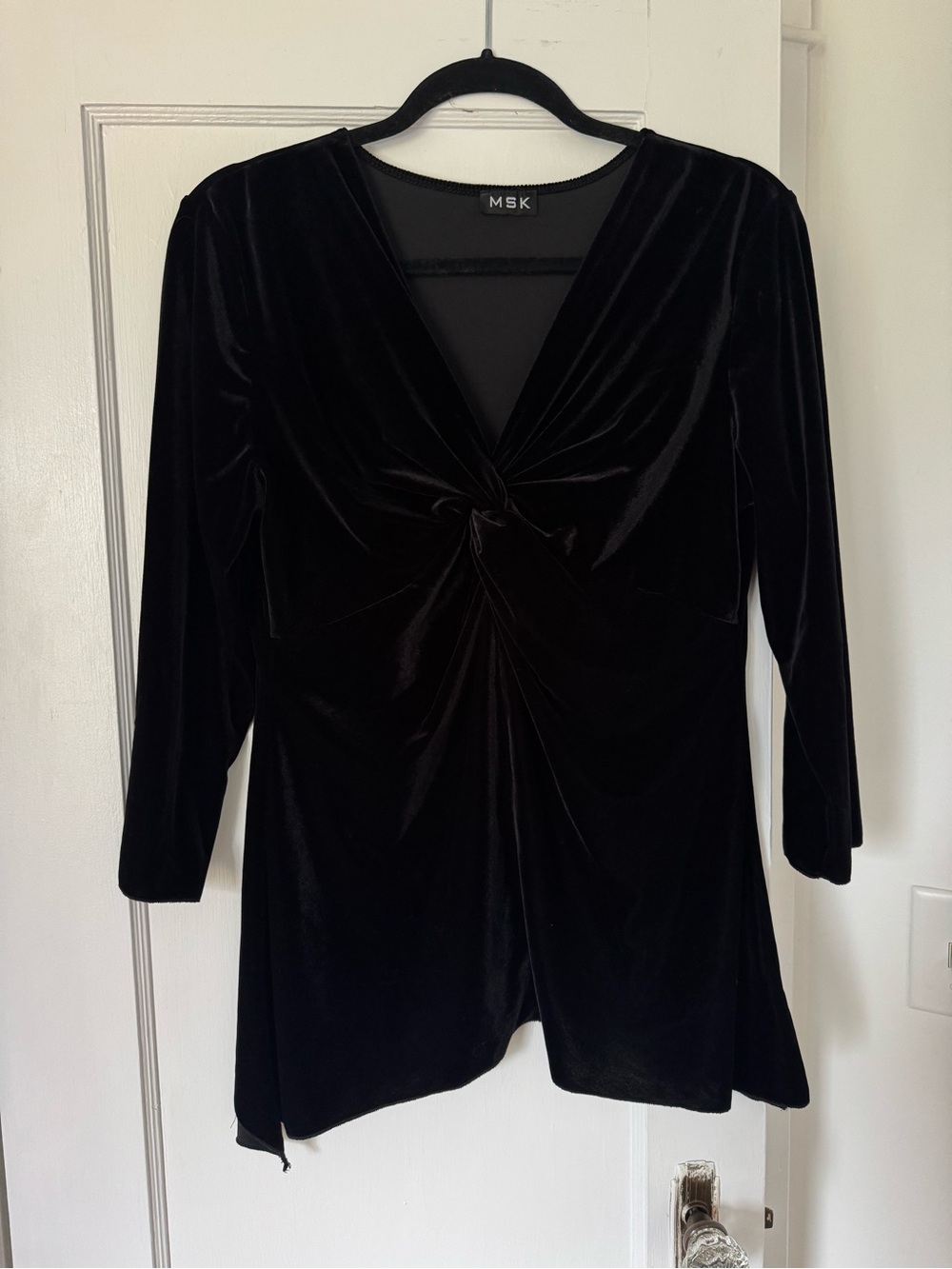 MSK Velvet Top